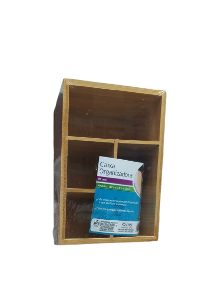 Caixa Organizadora de Madeira - Wincy