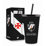 Copo Com Canudo Vasco - BRASFOOT