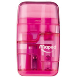 Apontador C/ Deposito e Borracha Connect Translucido - Maped