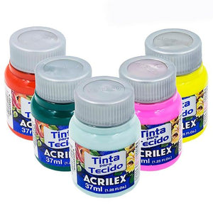 TINTA PARA TECIDO ACRILEX FOSCA 37ML