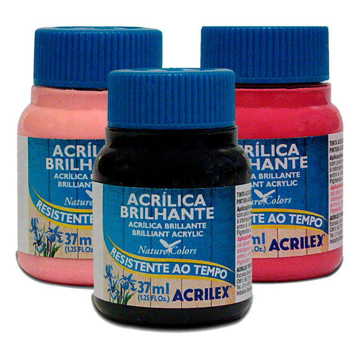 Tinta Acrílica Brilhante Acrilex 37 ml