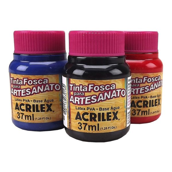 Tinta PVA Fosca para Artesanato Acrilex 37 ml