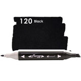 Marcador Permanente Ponta Dupla - Bismark