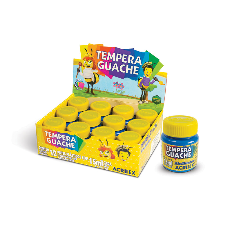 Tinta guache 15 ml (unidade) Acrilex