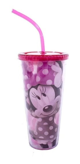 Copo Com Cubo De Gelo Minnie - Disney