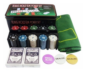 Jogo de Pocker - Texas hold'em poker set