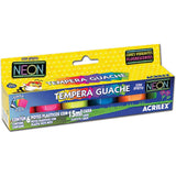 Tinta Guache 15 ml C/6 Cores Neon - Acrilex