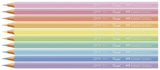Lápis de Cor - EcoLápis Pastel -10 Cores - Faber Castell