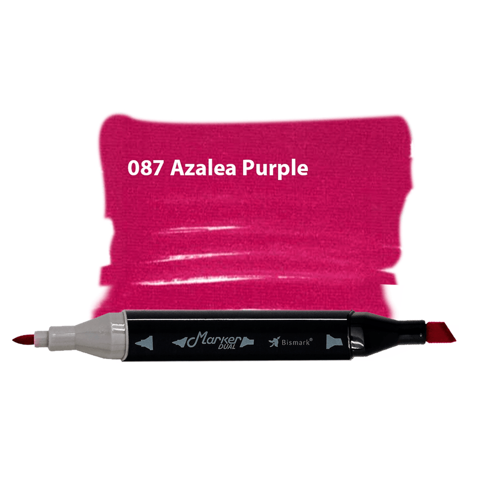 Marcador Permanente Ponta Dupla - Bismark