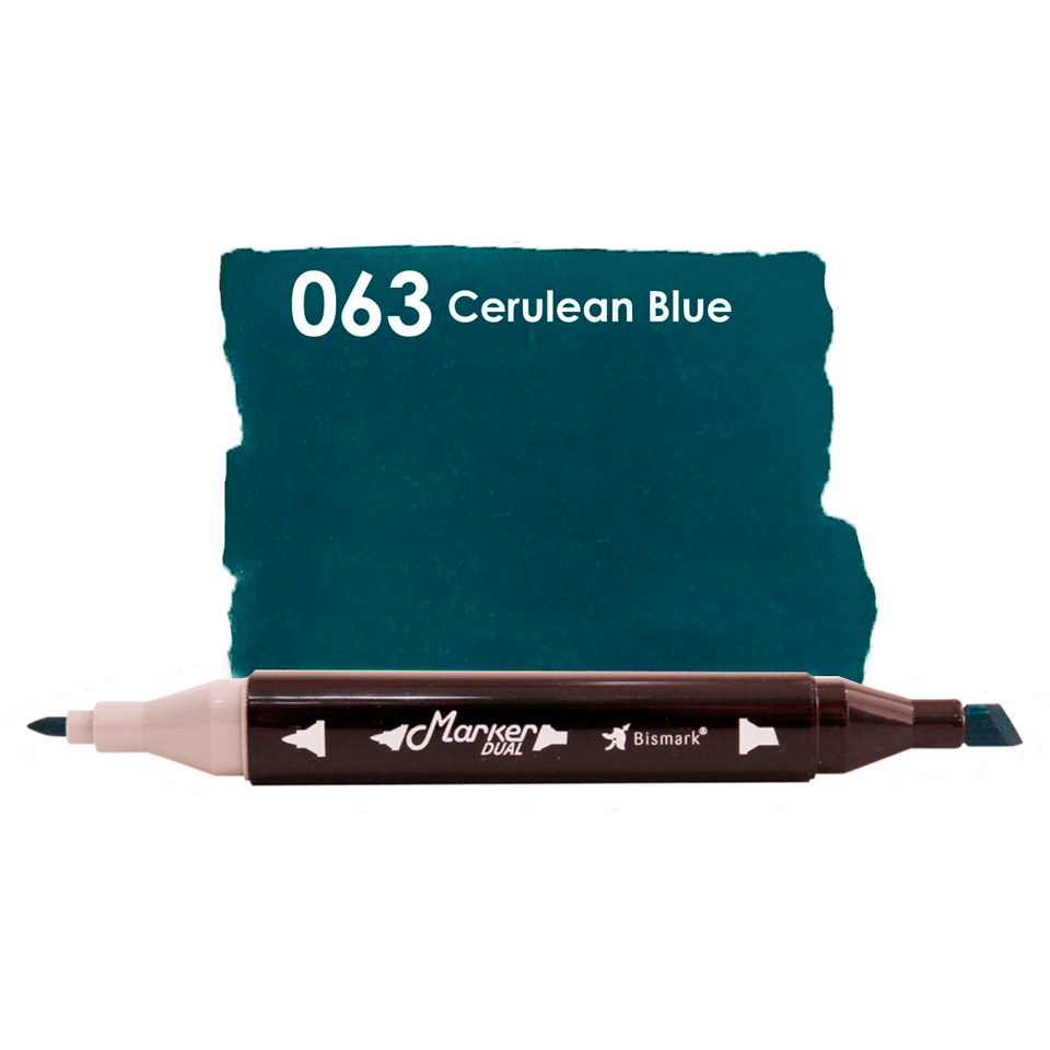 Marcador Permanente Ponta Dupla - Bismark