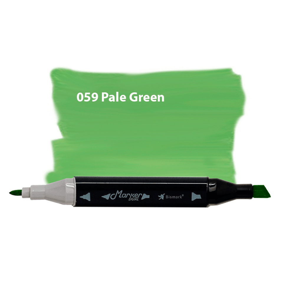 Marcador Permanente Ponta Dupla - Bismark