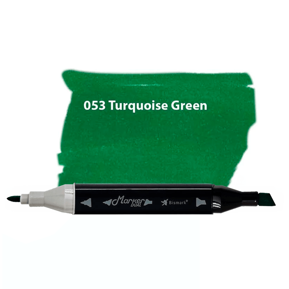 Marcador Permanente Ponta Dupla - Bismark