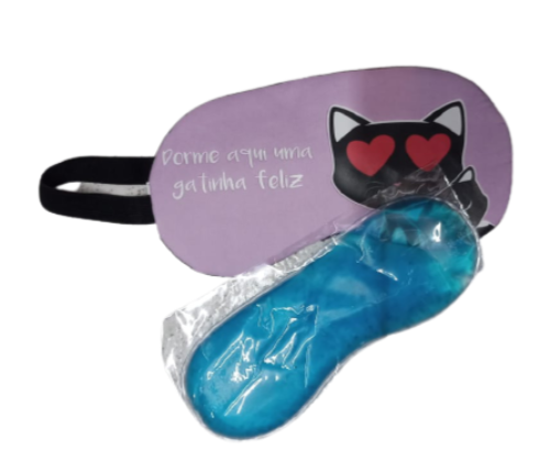 Máscara para descanso c/ bolsa gel