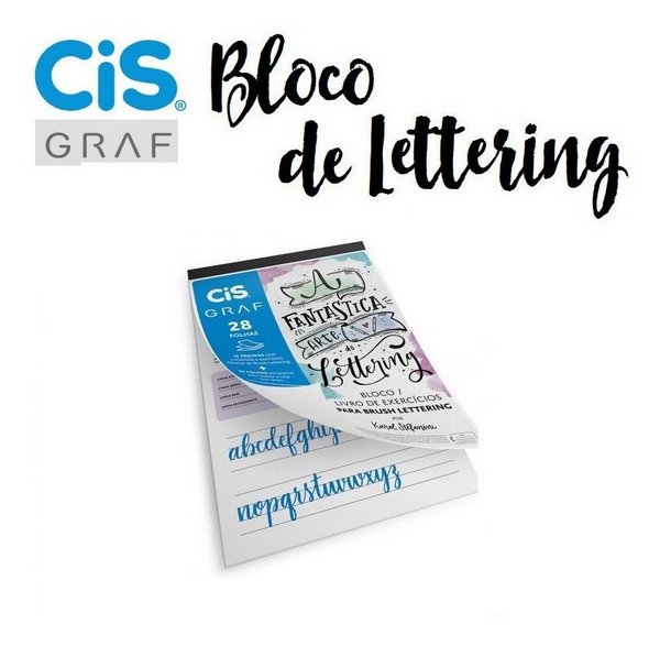 Bloco para Brush Lettering Karol Stefanini CIS A4